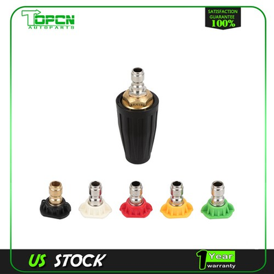 #ad #ad 3000 PSI High Pressure Washer Rotating Turbo Nozzle Spray Tip 4.0 GPM 1 4quot; Quick $17.95