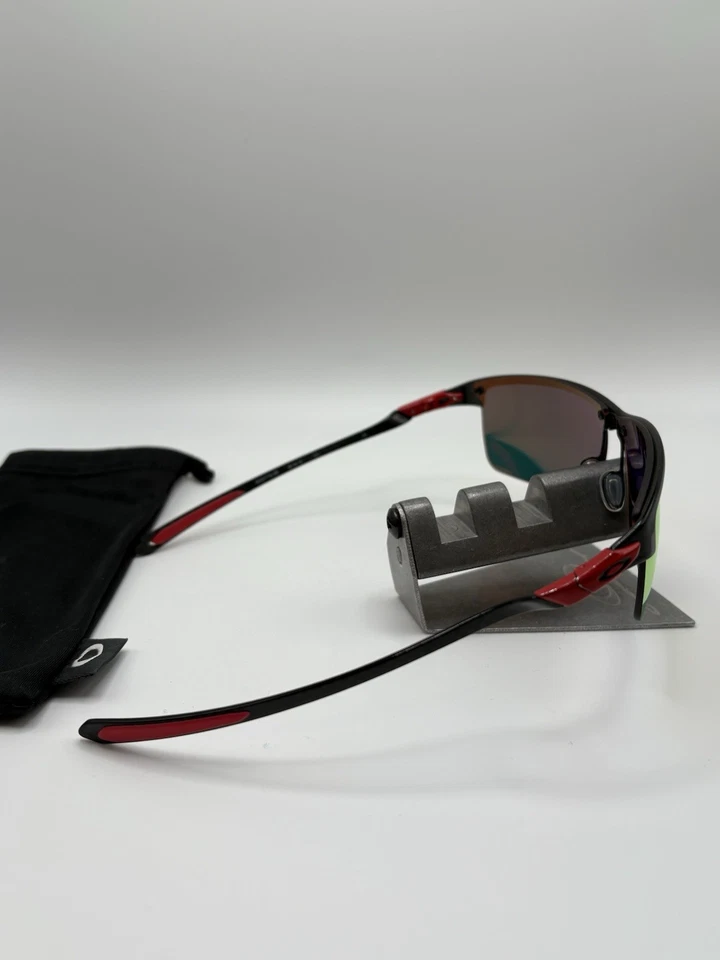 Gafas de sol Oakley Carbon Blade Ferrari fibra rojo/rubí lentes polarizadas OO9174-06 Foto 3 de 4