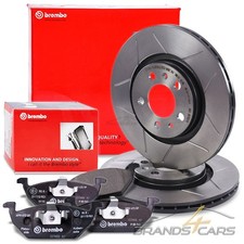 BREMBO SPORT MAX BREMSSCHEIBEN Ø280 BELÜ+BELÄGE VORNE FÜR VW NEW BEETLE 9C 98-00