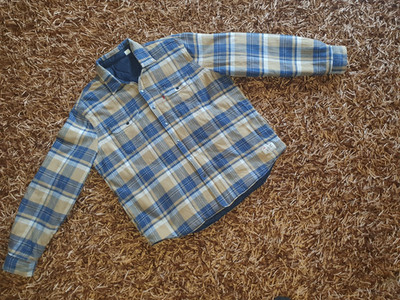 Levi's FRESH LEAVES Justin Timberlake Jacke XXL Kariert Blau Wendejacke