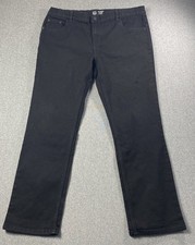 Wonder Nation Relaxed 16 Husky Black Jeans Boys