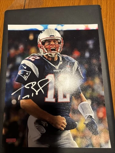 Tom Brady 8x10 Signed Photo COA