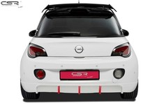 Heck Ansatz Einsatz Spoiler Tuning Diffusor für Opel Adam HA175