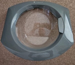 HOTPOINT WF541 WF541G GRAU GRAPHIT AQUARIUS WASCHMASCHINENTÜR KOMPLETT