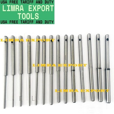 Sioux Valve Seat Grinder Pilots Grinding Stems Hardened Set Of 14 Pcs