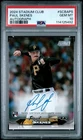 2024 Topps Stadium Club Paul Skenes Auto PSA 10 Pop 5