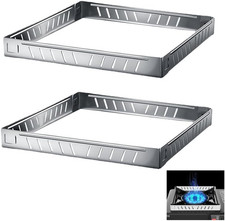 2 Pack Camping Stove Wind Guard Windscreen Blocker Compact Detachable Windshield