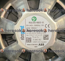 1PCS Brand New Embpapst R3G355-RB03-10 For ABB Inverter Fan Fast Delivery FedEx