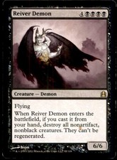 Reiver Demon LP Light Play Commander 2011 MTG [11788]
