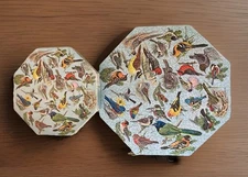 VINTAGE 1968 Springbok Octagon Puzzle Western Birds Complete Donald Leo Malick