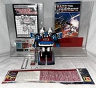 Transformers Smokescreen 100% Complete Instructions Tech Specs Decals 1985 G1