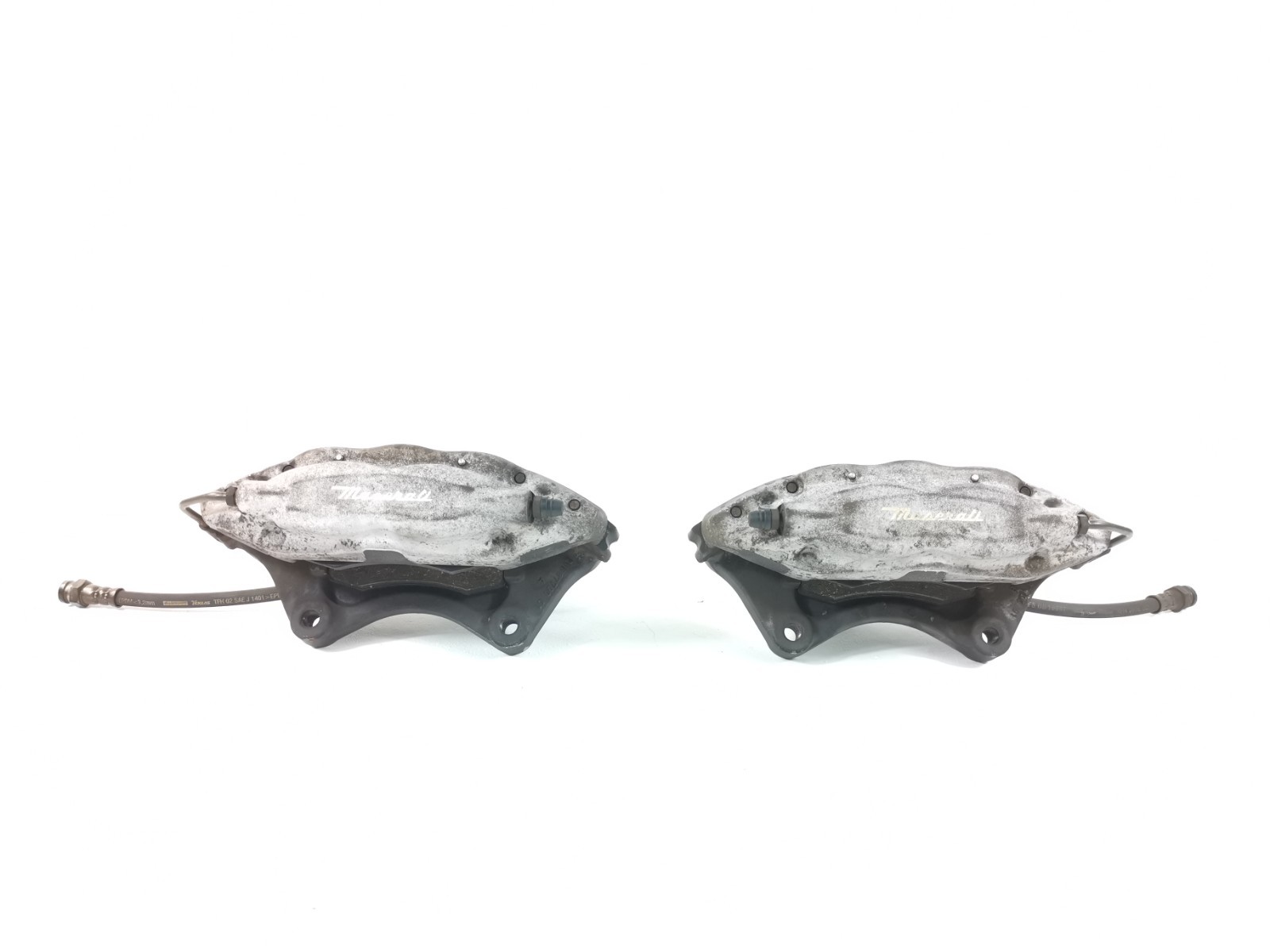 Maserati Ghibli 3.0 RWD Auto 2015 Rear Right Left Brembo Brake Caliper Set Of 2