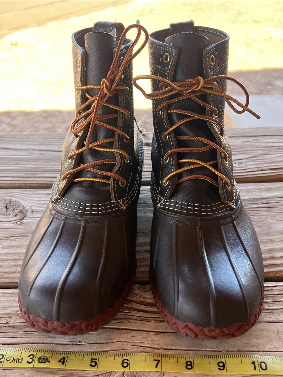 LL Bean Mens 11 Medium Hiking Boot Brown Suede Mountain Classic Trek Outdoor VTG L.L. Bean Brown Hiking Shoes & Boots for Men for sale | eBay main image 3
