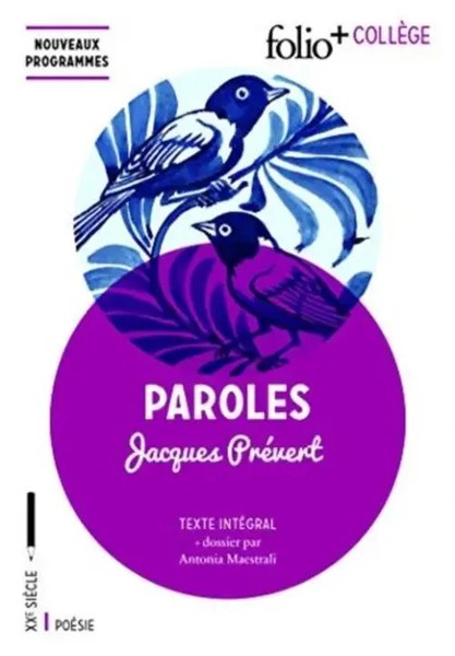 Paroles | Jacques Prevert | Taschenbuch | Kartoniert / Broschiert | FranzöSisch-image