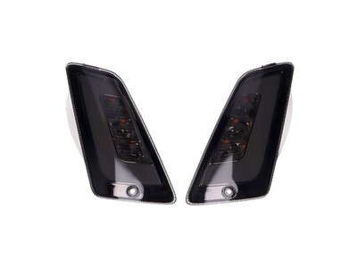 Vespa GT 200 L Granturismo 4V -05 Power1 LED Front Blinkleuchten Set (Smoky...
