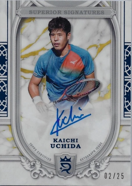 2024 Topps Royalty #SS-KUA Kaichi Uchida Superior Signatures Blue 02/25