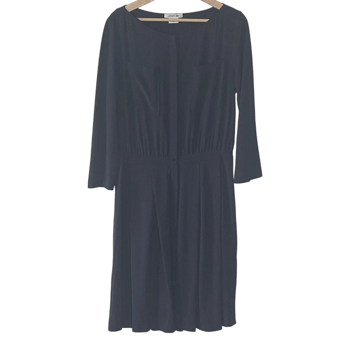 lacoste midi dress LACOSTE USA Women's Midi Polo Dress