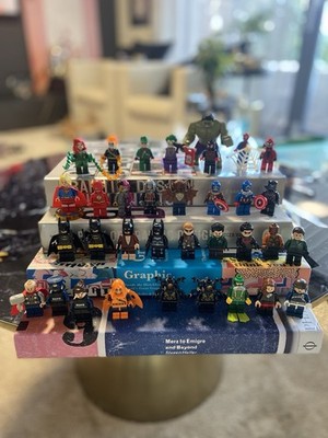 LEGO Super Heroes Lot   34 Teile / Figuren   seltene Marvel & DC Sammlung