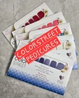 ?Color Street Pedicure Strips?All Colors Glitter Solid Toe Nail New
