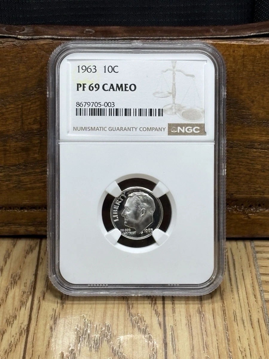 NGC 1963 Grade PR 69 Roosevelt Dimes (1946-Now) for sale | eBay