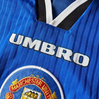 Manchester United 96/97 3rd Umbro Vintage Jersey L Collared | eBay
