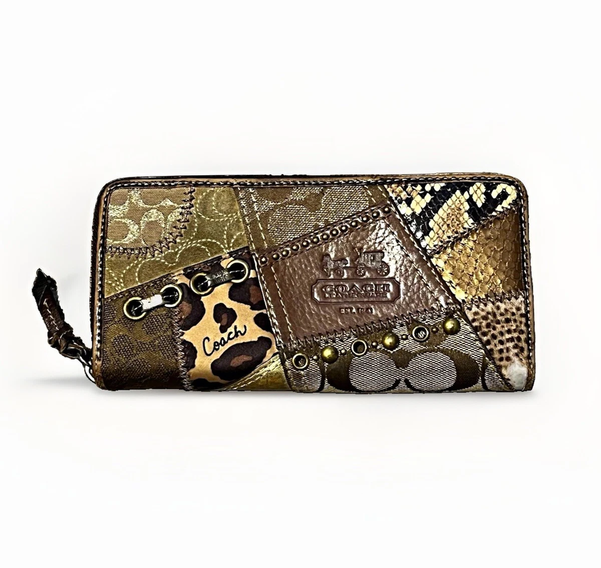 coach patchwork wallet products for sale | eBay