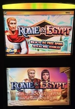 WMS BB2 ROME & EGYPT SLOT MACHINE SOFTWARE GAME & OS CARD SET G+ PLAY STYLE 5+4