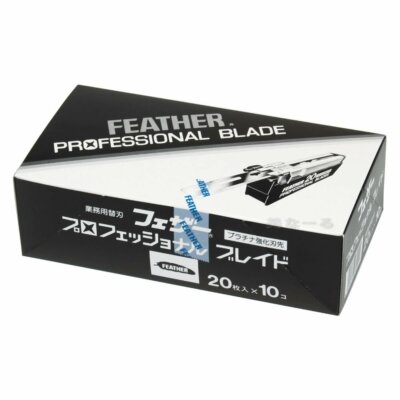 Feather Professional Blade PB-20 blade 20 pieces × 10 co-ON Feather Professional Blade PB-20 blade 20 pieces × 10 co-ON