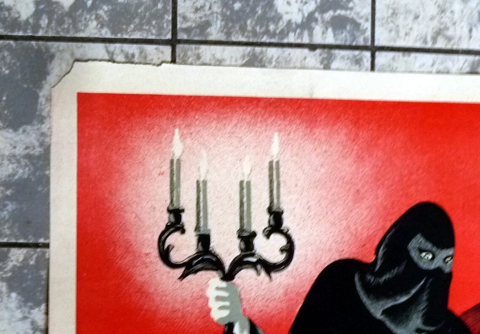 FANTOMAS Marcel Herrand A1-FILMPOSTER German 1-Sheet ´50 Signoret, Rignault TOP - Bild 2 von 2