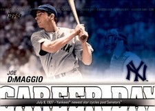 2012 Topps - Career Day #CD-6 Joe DiMaggio