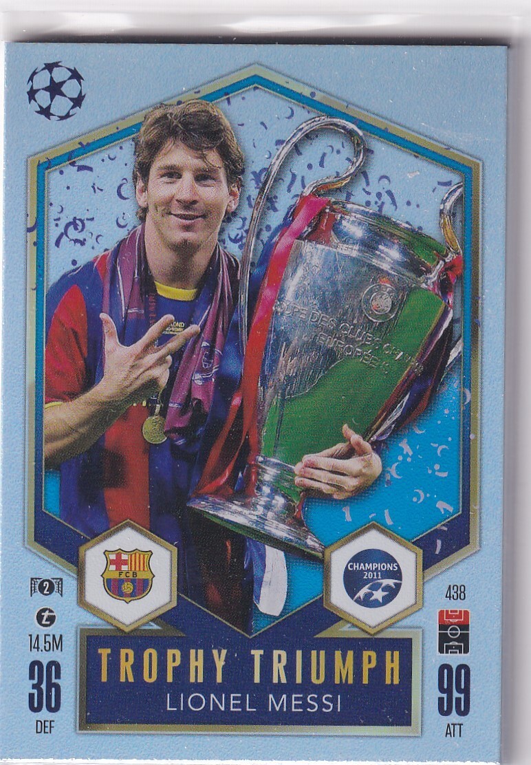 Topps Match Attax CL 24/25 No. 438 Lionel Messi Trophy Triumph | eBay