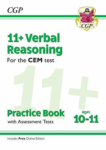 New 11+ CEM Verbal Reasoning Practice Book & Assessment Tests - Ages 10-11 (wit