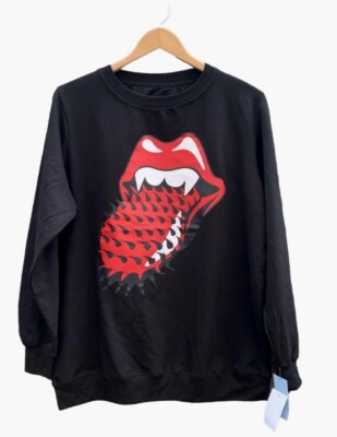 トップス THE ROLLING STONES SPIKE TONGUE CREWNECK s-l400.jpg
