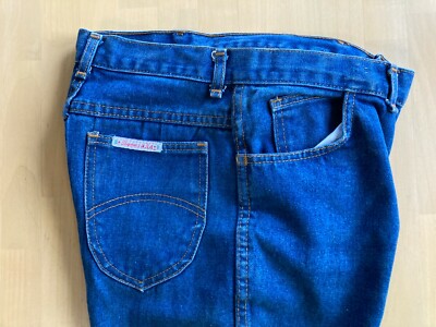 hi Stephens USA Size 8 Women's Relaxed Fit Blue Jeans, 27” Inseam