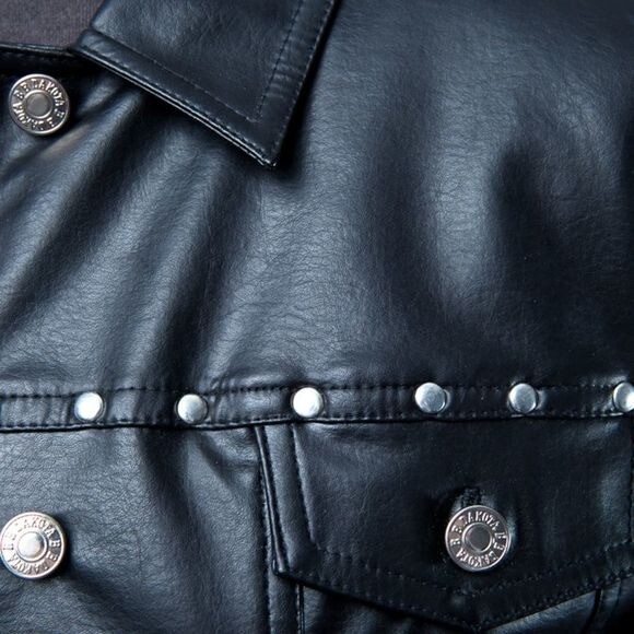 Veste BB Dakota Fille – Look Cuir, Doublée, Taille M – Occasion Très Bon état