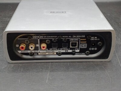 Denon DA 300USB Headphone Amplifier D/A Converter | eBay