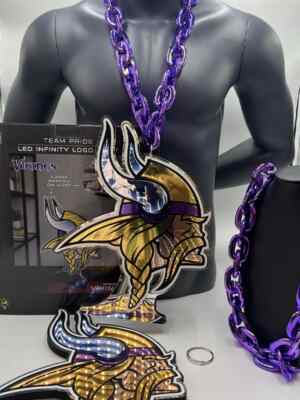 Light Up Chain Minnesota Vikings LED Infinity Light Chain