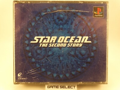 STAR OCEAN - THE SECOND STORY RPG Playstation 1 2 3 PS1 PS2 PS3 JAP JAPANESE