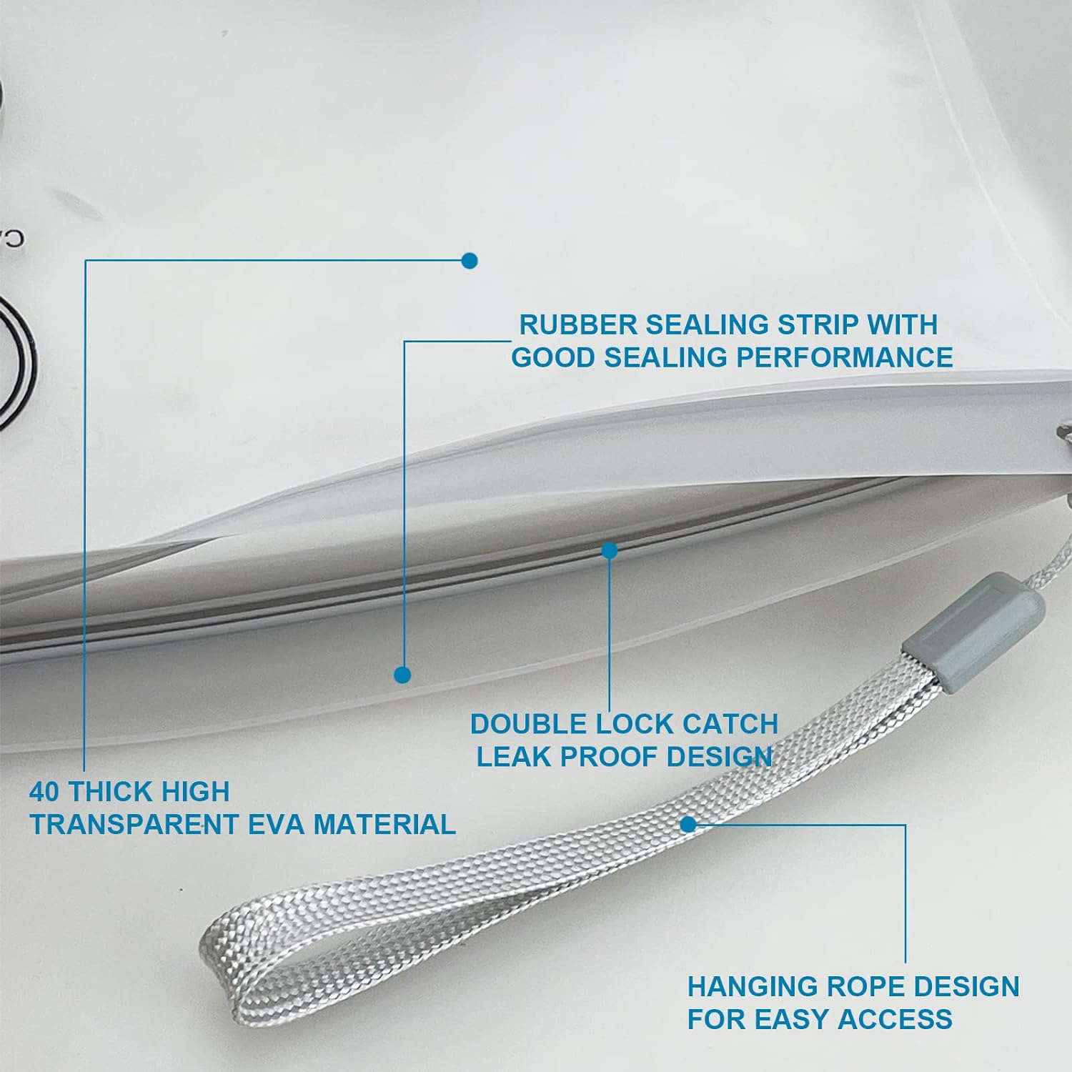 Clear Travel Toiletry Bags,Airport Security Liquids Bags,Travel Bags