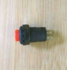 Red BBT Heavy Duty 3 amp On/Off Mini Push Button Switch