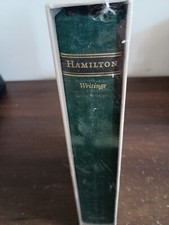 ALEXANDER HAMILTON: WRITINGS; SLIPCASED Library of America, 2001 NEW