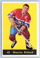 MAURICE RICHARD 1960-61 PARKHURST 60-61 #45 EX/EX+         71073