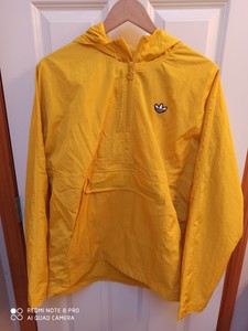 mustard adidas jacket