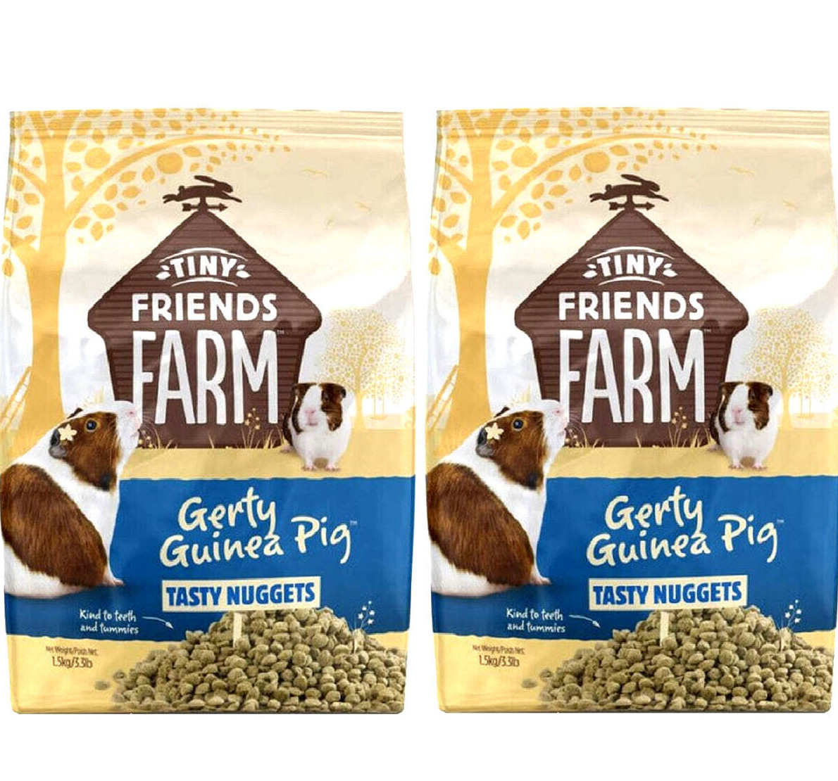 Supreme Petfoods Tiny Friends Farm Gerty Tasty Nuggets, Guinea Pig, 1.5 kg - Image 6