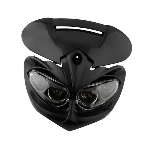 Masque De Phare Avant Pour KTM 600 LC4 ER - Carénage De Lampe Orange, Occasion Avec Défauts De Peinture
