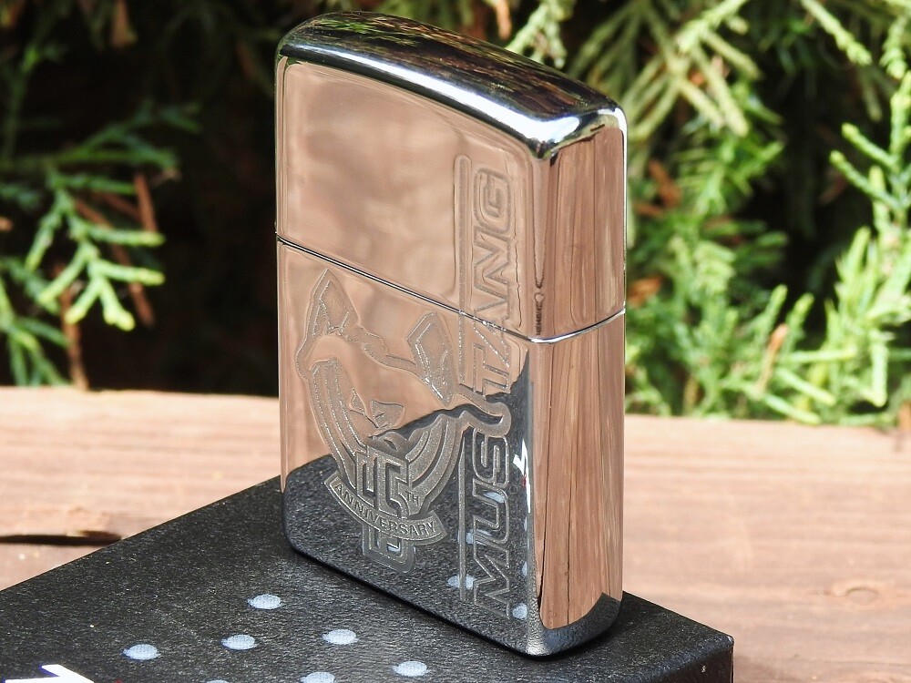 Zippo Lighter - Ford Motor Company - Mustang 45th Anniversary
