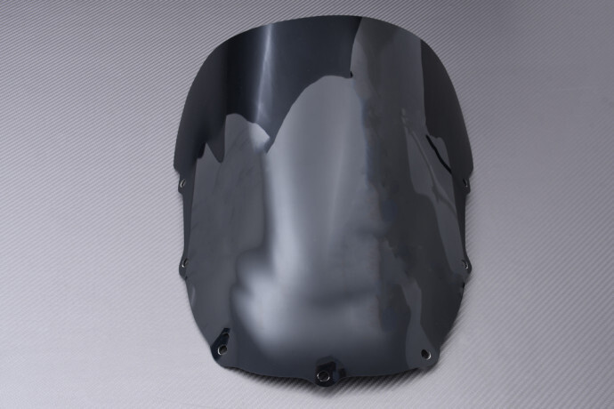 Bulle polycarbonate ZZR 1100 finition noire premium ajustement parfait