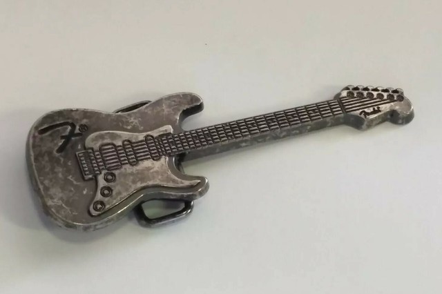 fender guitar belt buckle