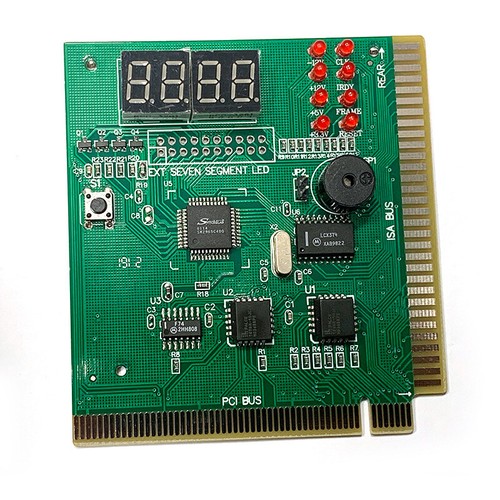 LED 4-Digit Analysis Diagnostic Tester POST Card PCI 4 PC Analyzer Motherboard - Photo 4/5