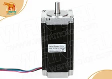 US FREE Nema 23 stepping motor 425oz-in, 112MM ,8MM Round shaft, cnc shaving